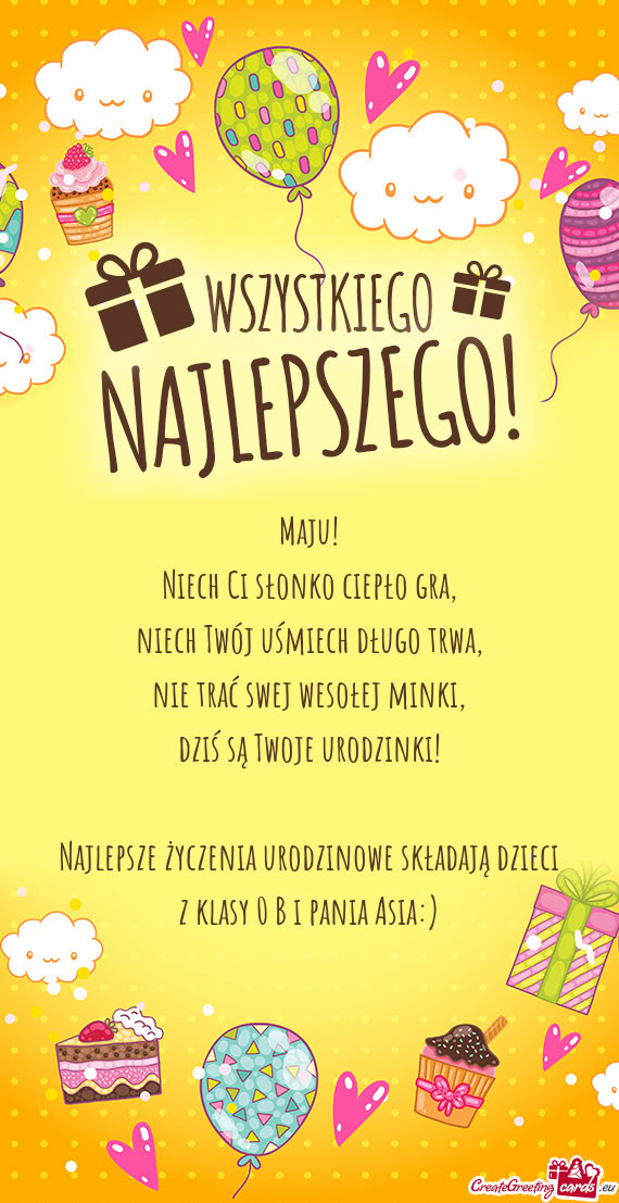 Z klasy 0 B i pania Asia:)