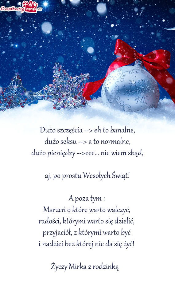 Z którymi warto być i nadziei bez której nie da się żyć!  Mirka z rodzinką 🌲