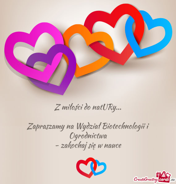 Z miłości do natURy