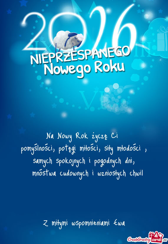 Z miłymi wspomnieniami Ewa