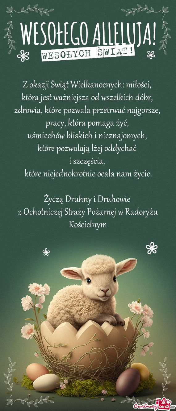 Z Ochotniczej Straży Pożarnej w Radoryżu Kościelnym