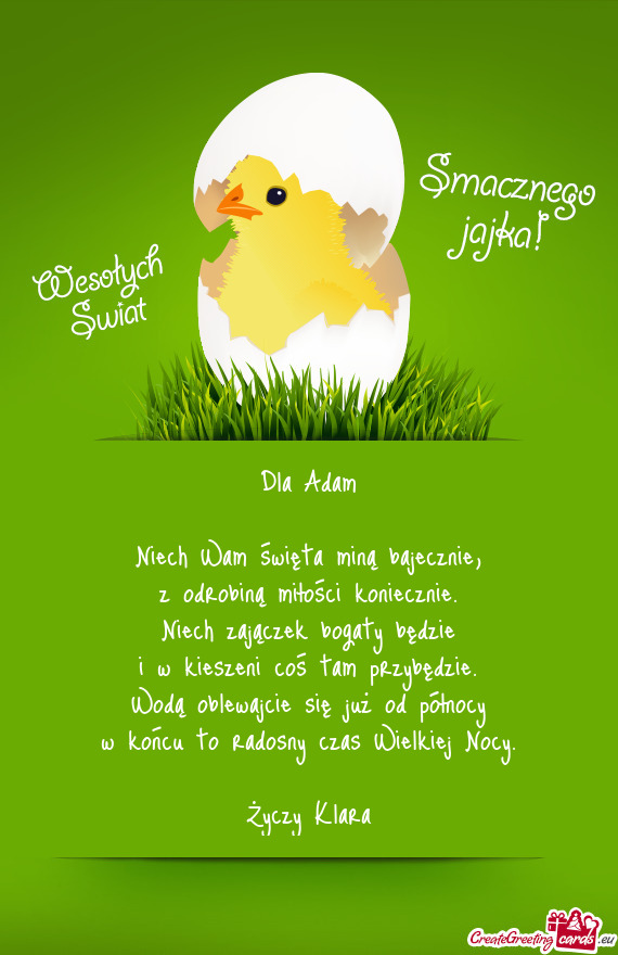 Z odrobiną miłości koniecznie