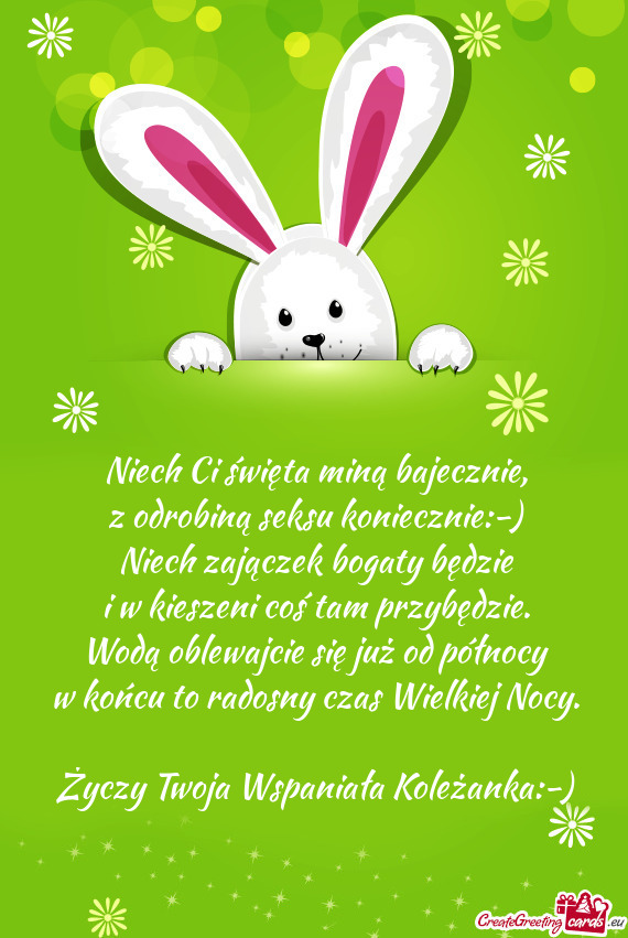 Z odrobiną seksu koniecznie:-)