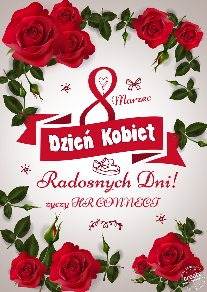 Z okazji dnia kobiet, radosnych dni HR CONNECT