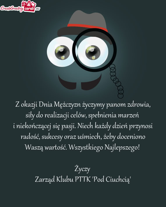 Z okazji Dnia Mężczyzn życzymy panom zdrowia, siły do realizacji celów, spełnienia marzeń