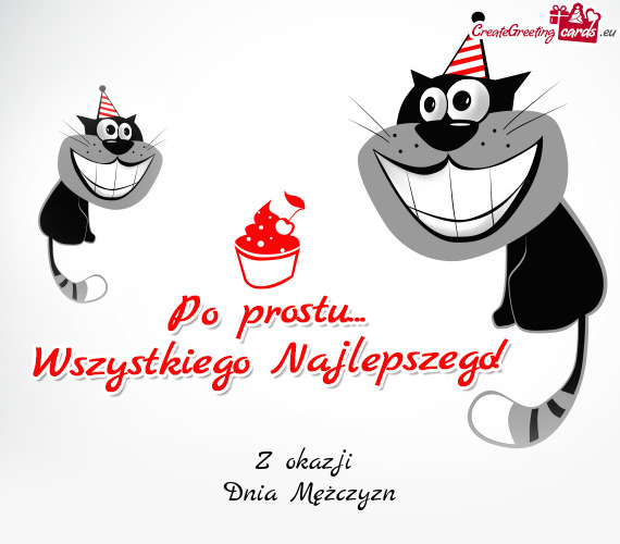 Z okazji   Dnia Mężczyzn