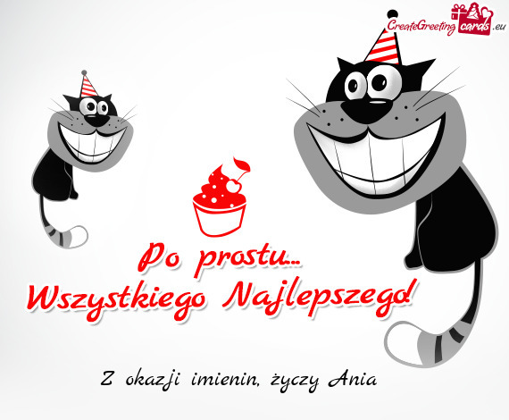 Z okazji imienin, Ania ☺️