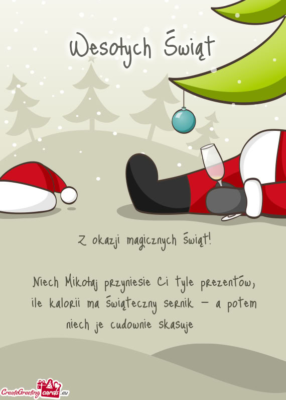 Z okazji magicznych świąt