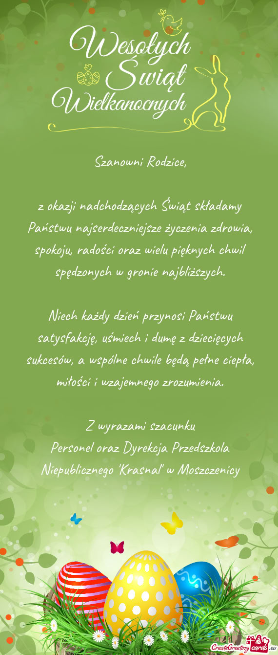 Z okazji nadchodzących Świąt składamy Państwu najserdeczniejsze życzenia zdrowia, spokoju, rad