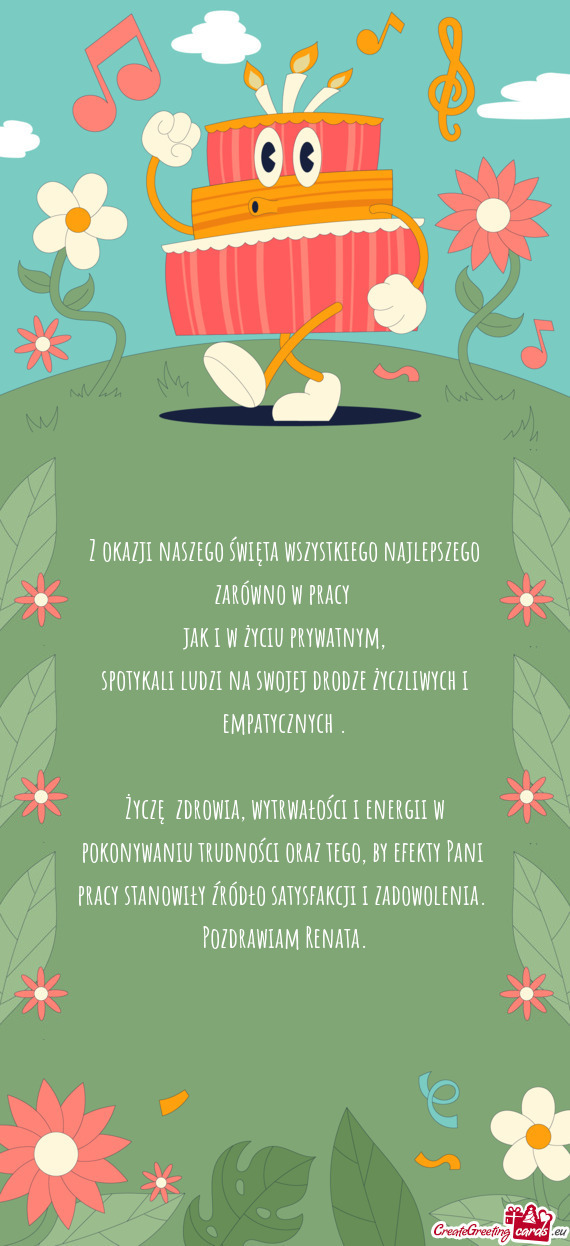 Z okazji naszego święta wszystkiego najlepszego