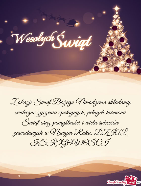 Z okazji Świąt Bożego Narodzenia składamy serdeczne życzenia spokojnych, pełnych harmonii Świ