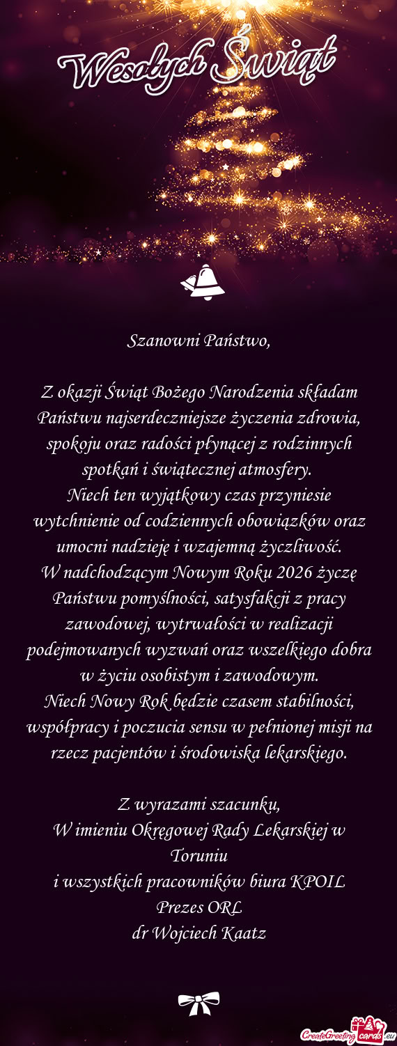 Z pacjentów i środowiska lekarskiego