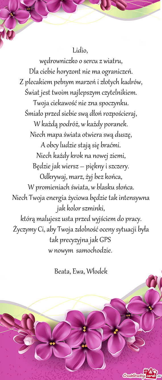 Z plecakiem pełnym marzeń i złotych kadrów