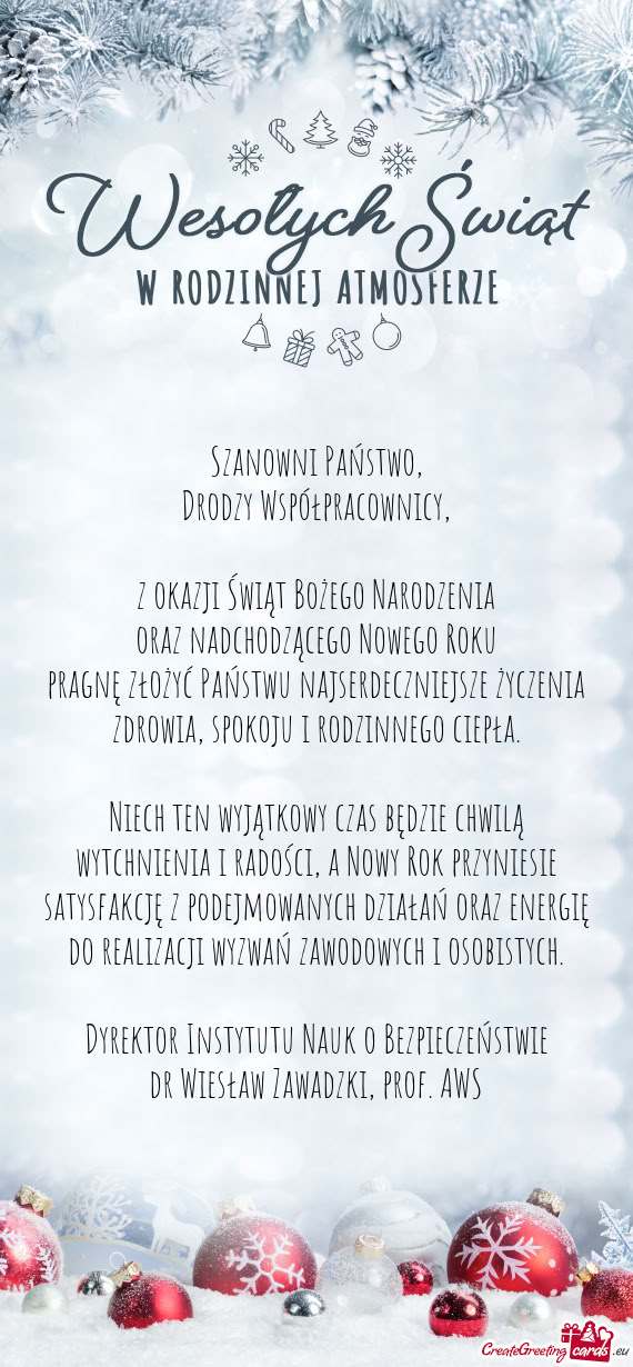 Z podejmowanych działań oraz energię do realizacji wyzwań zawodowych i osobistych