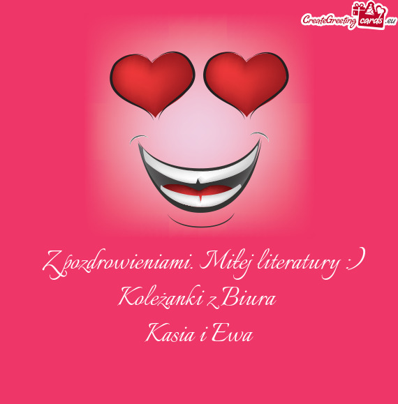 ♥️Z pozdrowieniami. Miłej literatury :)