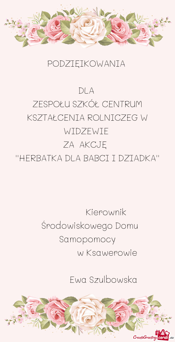 ZA AKCJĘ