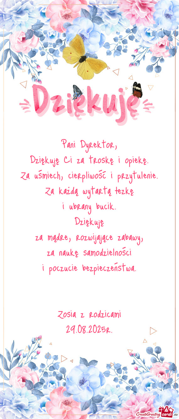 Za naukę samodzielności i poczucie bezpieczeństwa