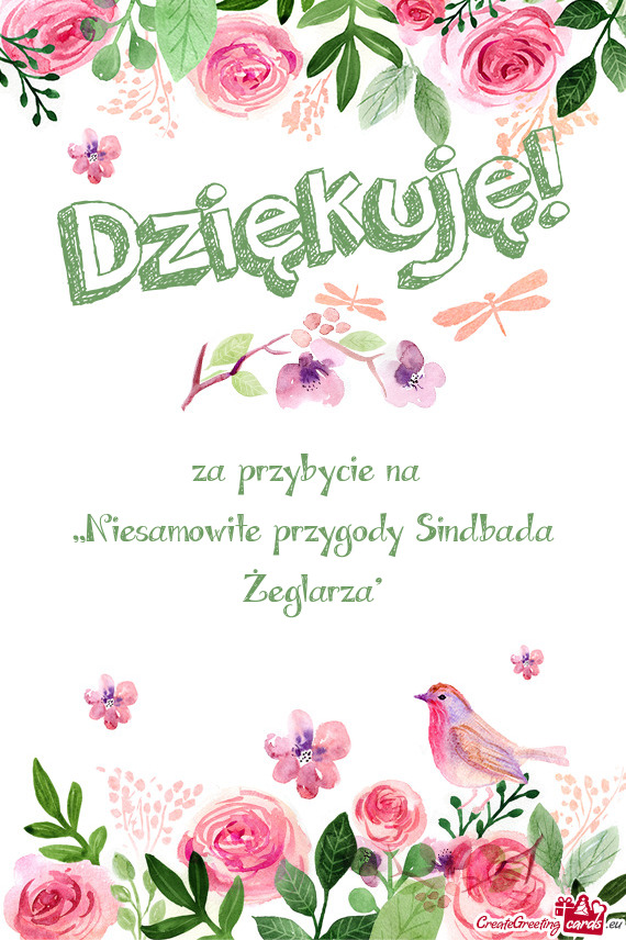 Za przybycie na