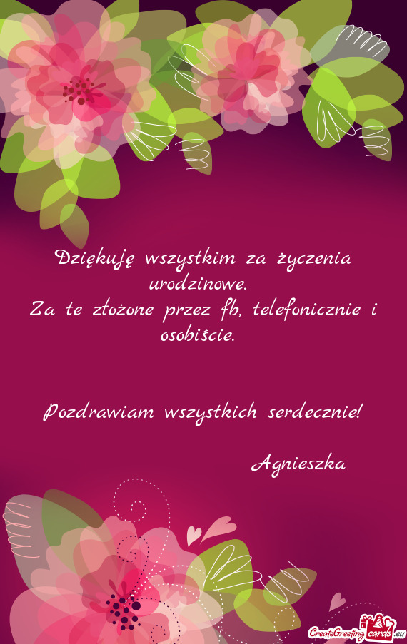 Za te złożone przez fb