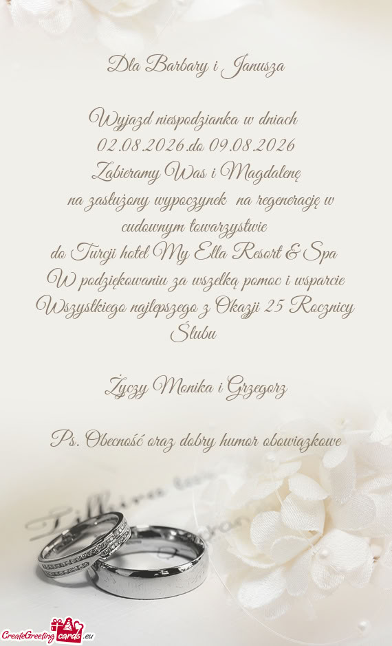 Zabieramy Was i Magdalenę