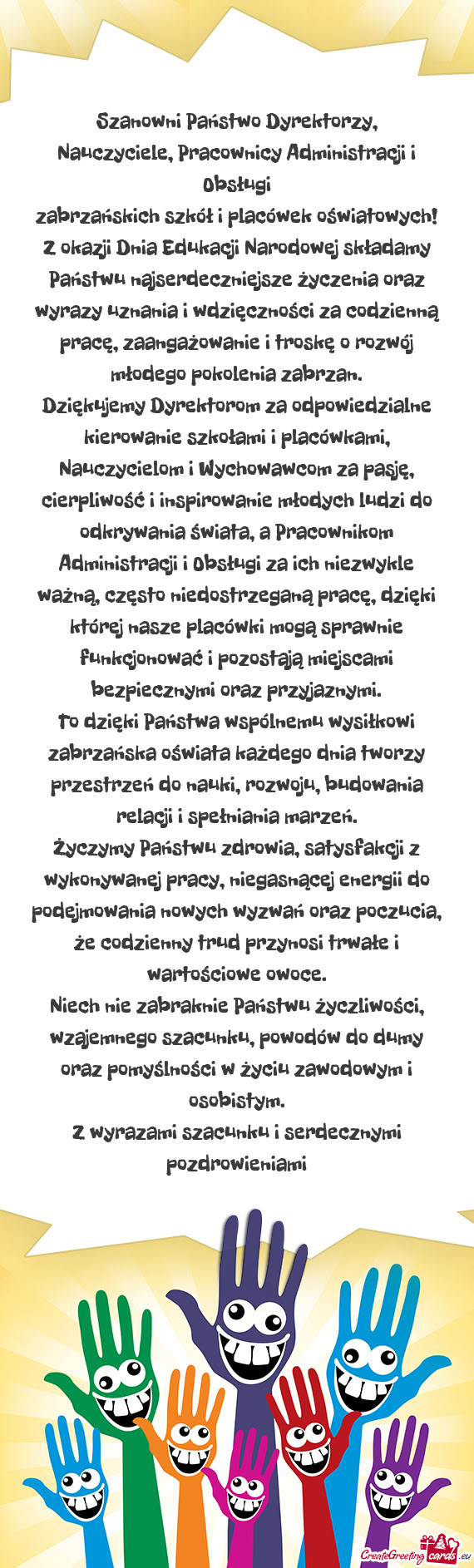 Zabrzańskich szkół i placówek oświatowych
