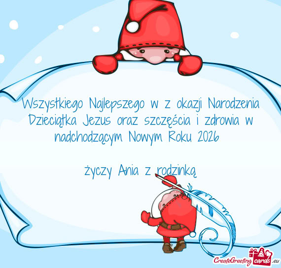 Zącym Nowym Roku 2026