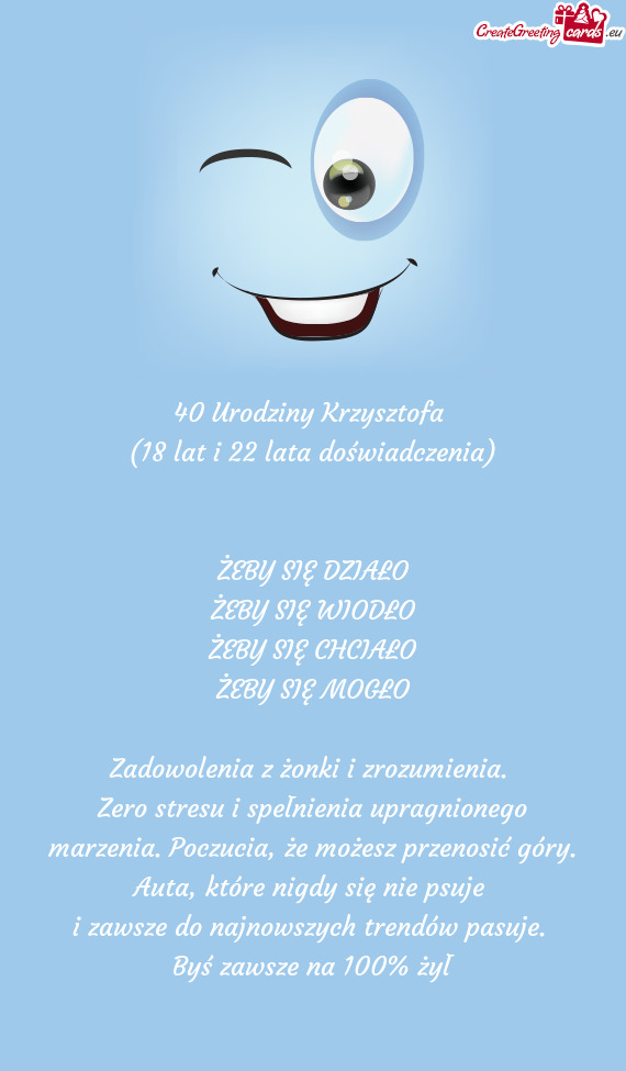 Zadowolenia z żonki i zrozumienia