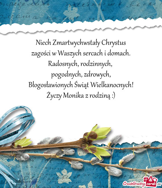 Zagości w Waszych sercach i domach