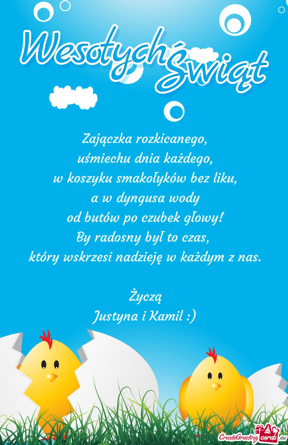 Zajączka rozkicanego