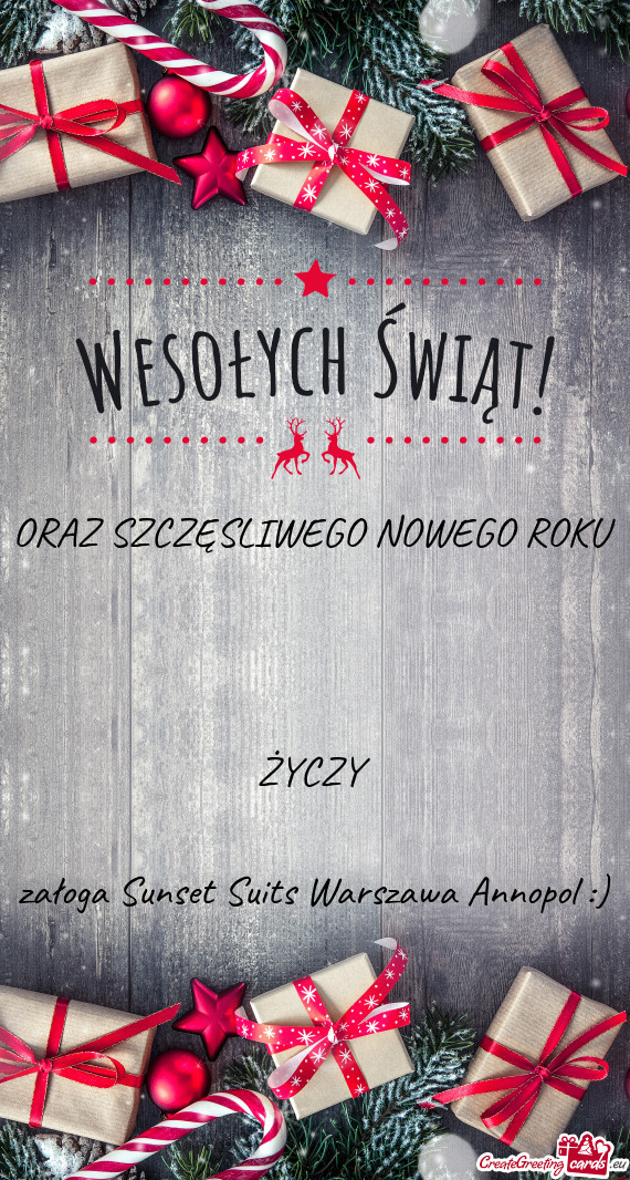 Załoga Sunset Suits Warszawa Annopol :)