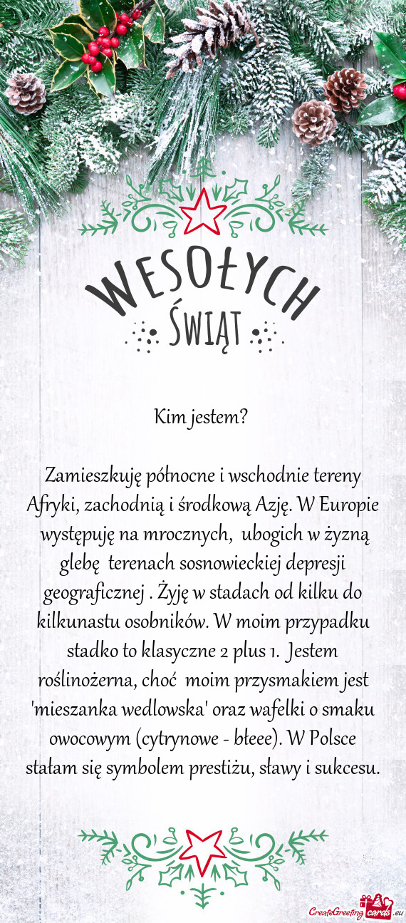 Zamieszkuję północne i wschodnie tereny Afryki, zachodnią i środkową Azję. W Europie występ