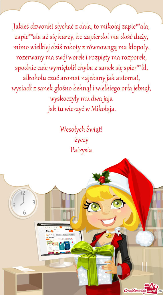 Zapie**ala aż się kurzy, bo zapierdol ma dość duży