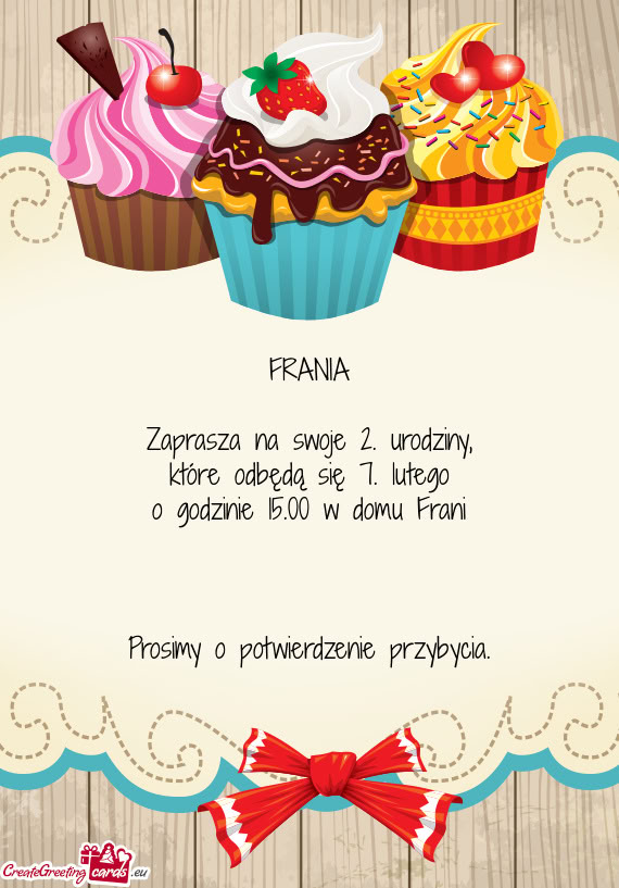 Zaprasza na swoje 2. urodziny