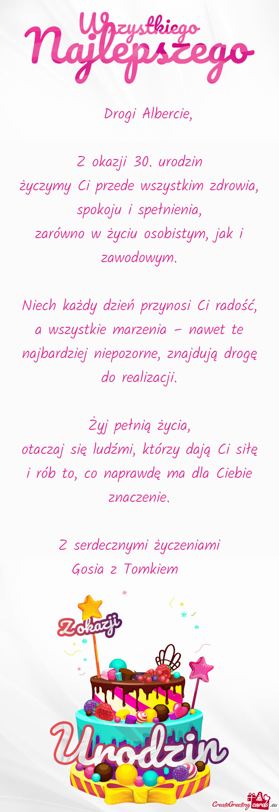 Zarówno w życiu osobistym, jak i zawodowym