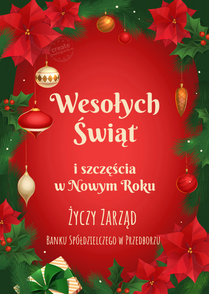 Zarząd Banku Spółdzielczego w Przedborzu