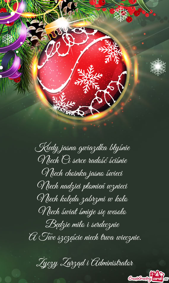 Zarząd i Administrator