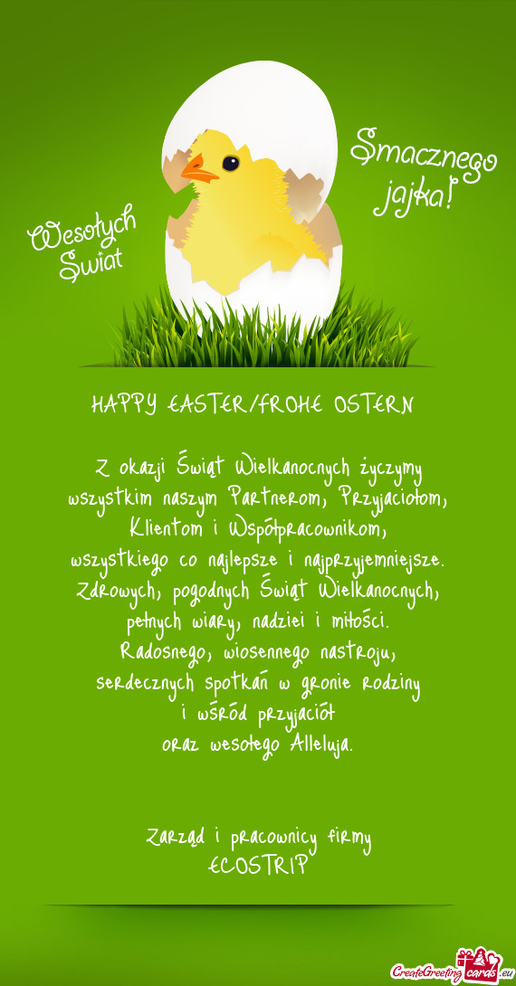 Zarząd i pracownicy firmy ECOSTRIP