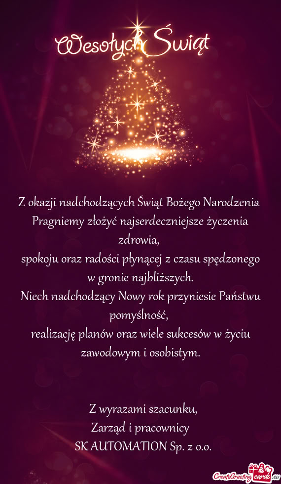 Zarząd i pracownicy  SK AUTOMATION Sp