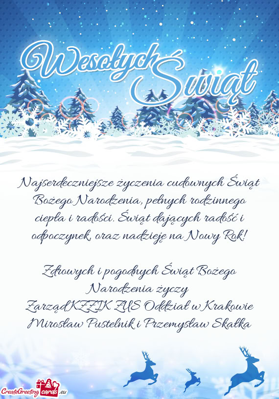 Zarząd KZZIK ZUS Oddział w Krakowie