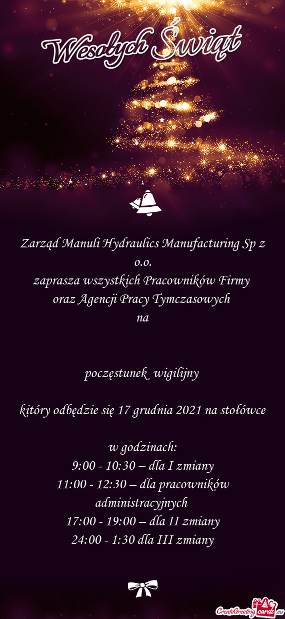 Zarząd Manuli Hydraulics Manufacturing Sp z o.o