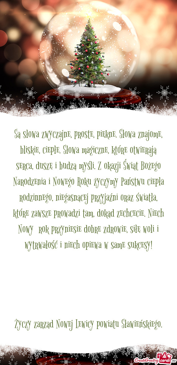 Zarząd Nowej Lewicy powiatu Sławieńskiego