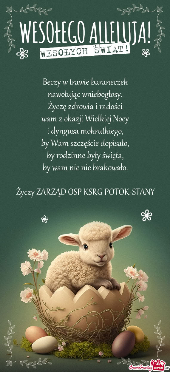 ZARZĄD OSP KSRG POTOK-STANY