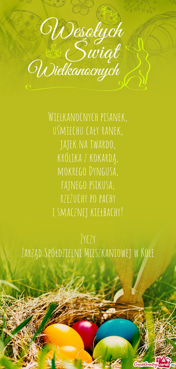 Zarząd Spółdzielni Mieszkaniowej w Kole