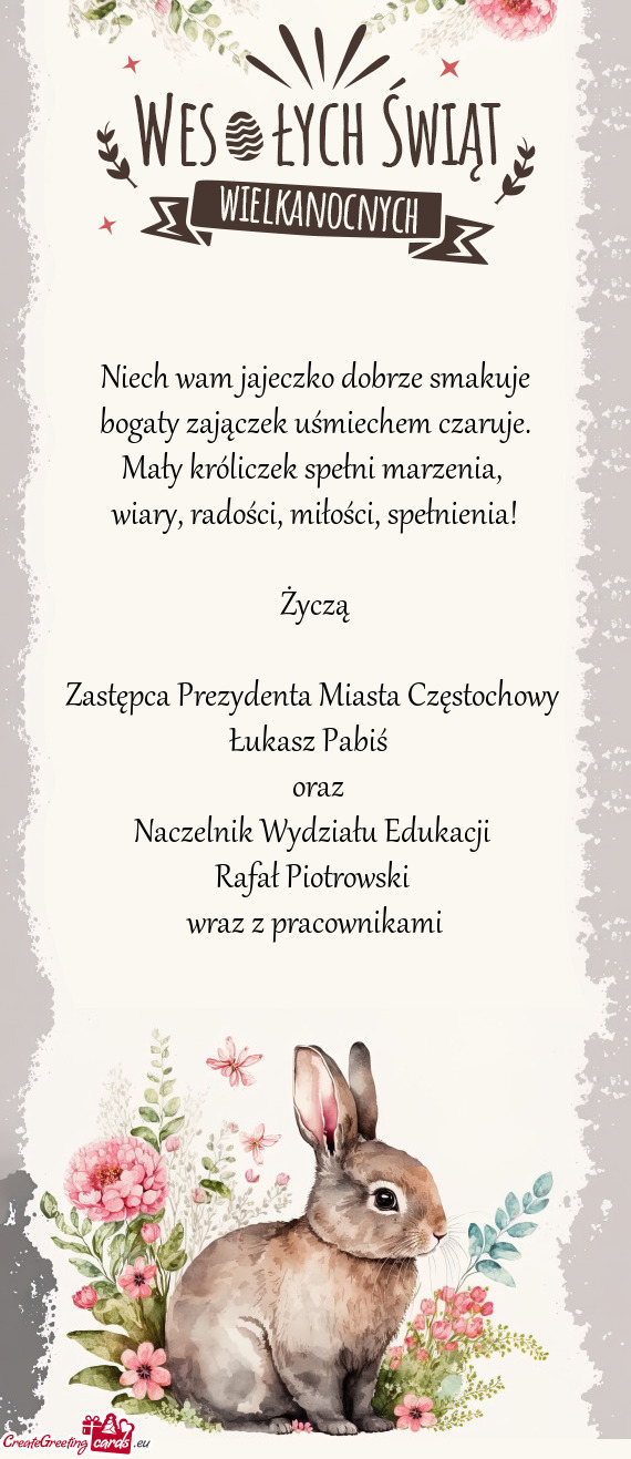 Zastępca Prezydenta Miasta Częstochowy