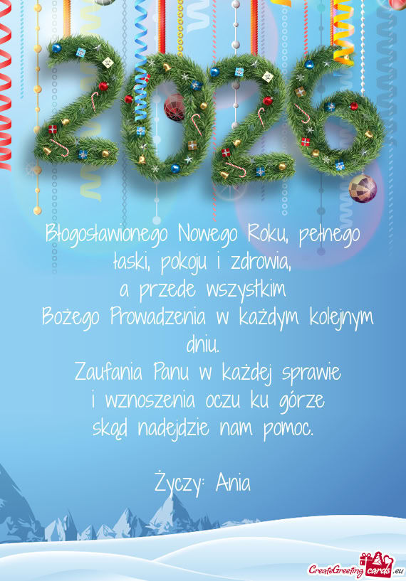 Zaufania Panu w każdej sprawie