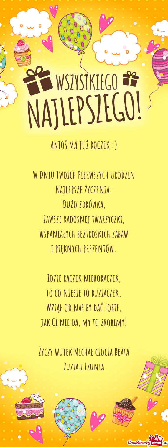 Zawsze radosnej twarzyczki