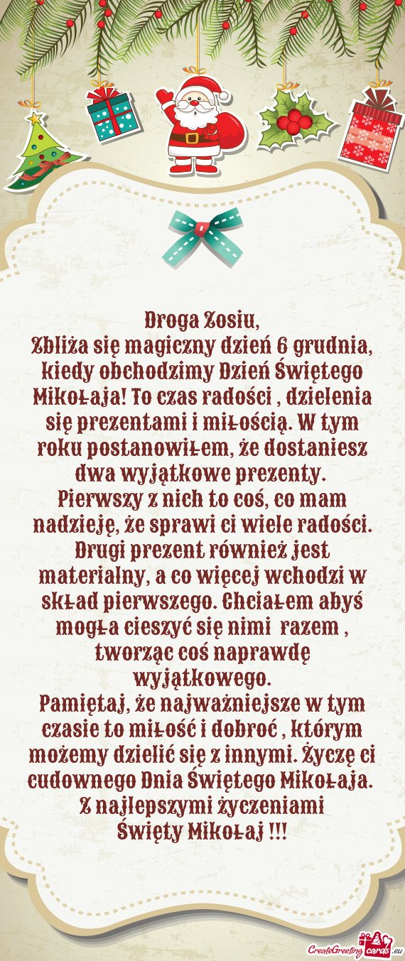 Zbliża się magiczny dzień 6 grudnia, kiedy obchodzimy Dzień Świętego Mikołaja! To czas radoś