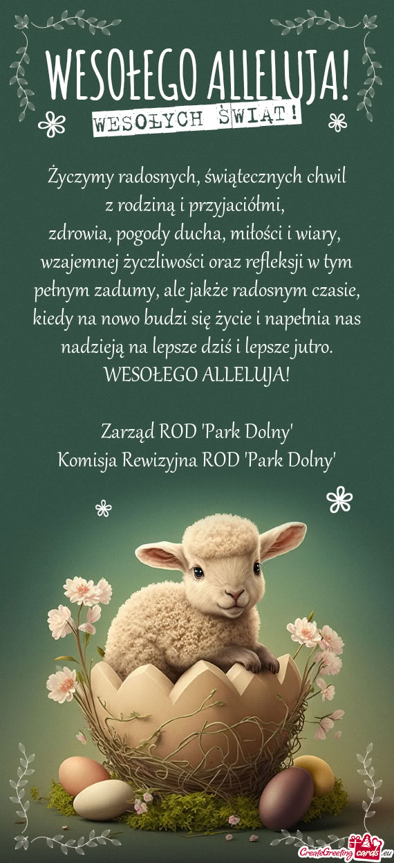 Zdrowia, pogody ducha, miłości i wiary