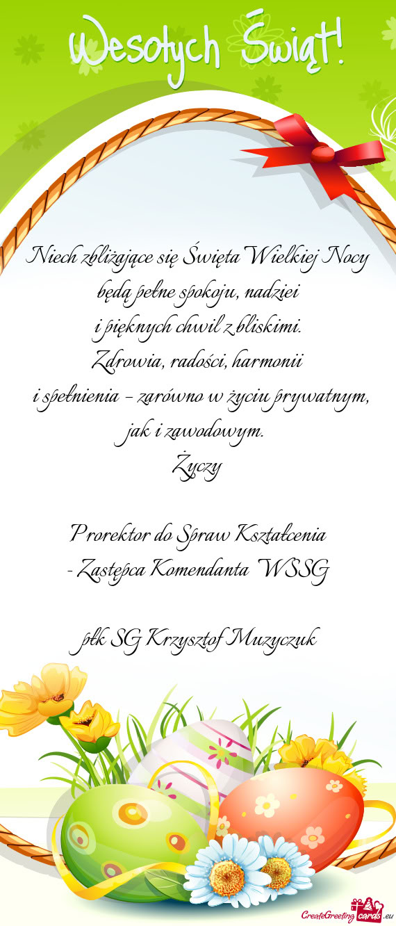 Zdrowia, radości, harmonii