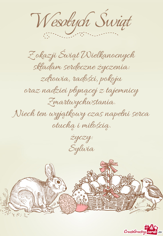 Zdrowia, radości, pokoju